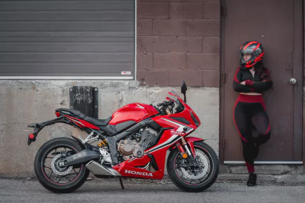 motorcycle Honda CBR650R woman Girls & Motorcycles HD Desktop Wallpaper | Background Image