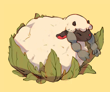 Wooloo (Pokémon) video game Pokémon: Sword and Shield HD Desktop Wallpaper | Background Image
