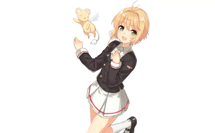 Sakura Kinomoto Anime Cardcaptor Sakura HD Desktop Wallpaper | Background Image