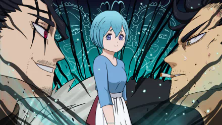 Dante (Black Clover) Grey (Black Clover) Yami Sukehiro Anime Black Clover HD Desktop Wallpaper | Background Image