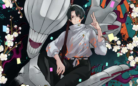 Yuta Okkotsu Anime Jujutsu Kaisen HD Desktop Wallpaper | Background Image