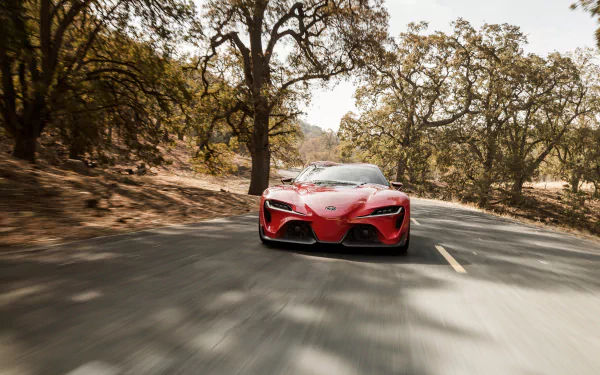 supercar vehicle Toyota FT-1 HD Desktop Wallpaper | Background Image