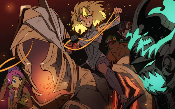 Rell (League Of Legends) video game League Of Legends HD Desktop Wallpaper | Background Image