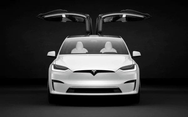 vehicle Tesla Model X Plaid HD Desktop Wallpaper | Background Image