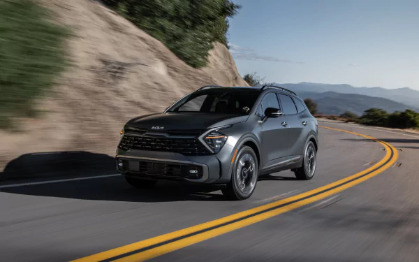 SUV Kia Sportage PHEV X-Line vehicle Kia Sportage HD Desktop Wallpaper | Background Image