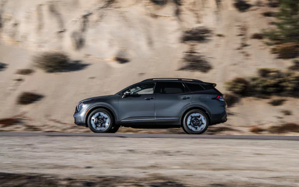 SUV Kia Sportage PHEV X-Line vehicle Kia Sportage HD Desktop Wallpaper | Background Image