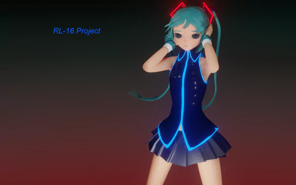  Hatsune Miku Blender VideoCover Birth