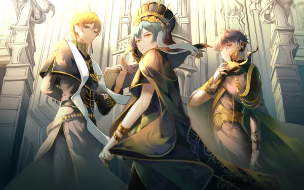 Nagi Rokuya Momo (IDOLiSH7) Haruka Isumi Anime IDOLiSH7 HD Desktop Wallpaper | Background Image