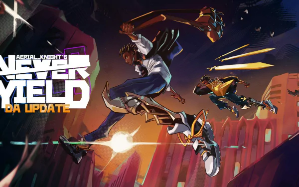 video game Aerial_Knight's Never Yield HD Desktop Wallpaper | Background Image