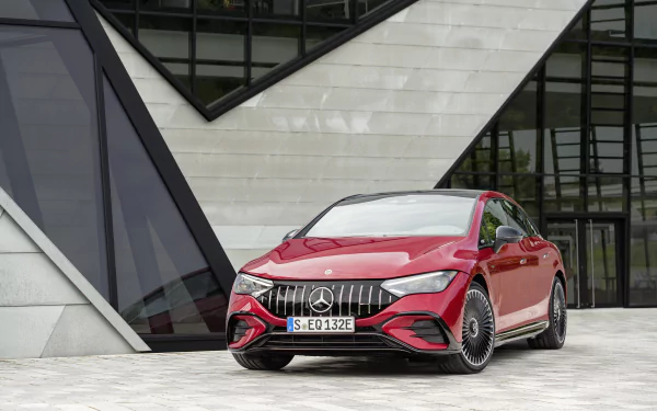 vehicle Mercedes-AMG EQE 43 HD Desktop Wallpaper | Background Image