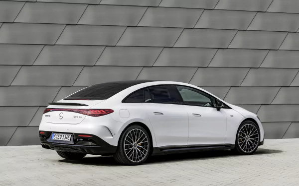 vehicle Mercedes-AMG EQE 43 HD Desktop Wallpaper | Background Image