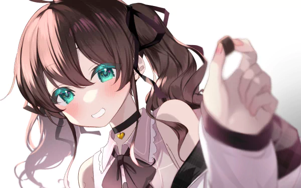 hololive Natsuiro Matsuri Anime Virtual Youtuber HD Desktop Wallpaper | Background Image