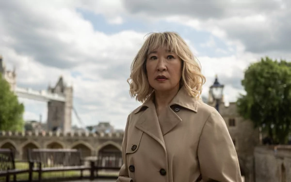 Sandra Oh TV Show Killing Eve HD Desktop Wallpaper | Background Image