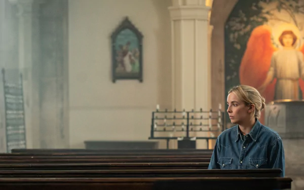 Jodie Comer TV Show Killing Eve HD Desktop Wallpaper | Background Image