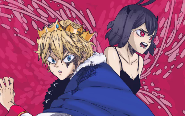 Secre Swallowtail Nero (Black Clover) Anime Black Clover HD Desktop Wallpaper | Background Image