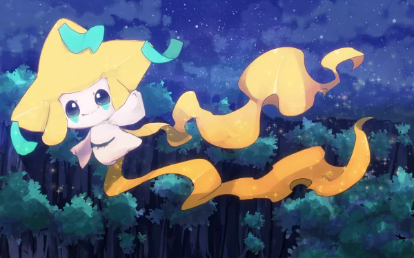 legendary pokémon Jirachi (Pokémon) Anime Pokemon HD Desktop Wallpaper | Background Image