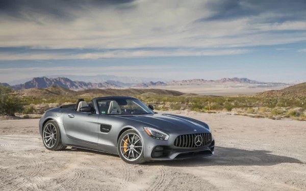 cabriolet vehicle Mercedes-AMG GT C HD Desktop Wallpaper | Background Image