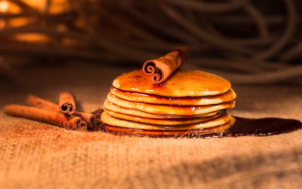 cinnamon food pancake HD Desktop Wallpaper | Background Image