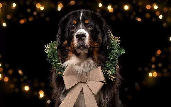 Animal bernese mountain dog HD Desktop Wallpaper | Background Image