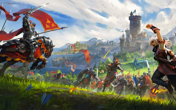 video game Albion Online HD Desktop Wallpaper | Background Image