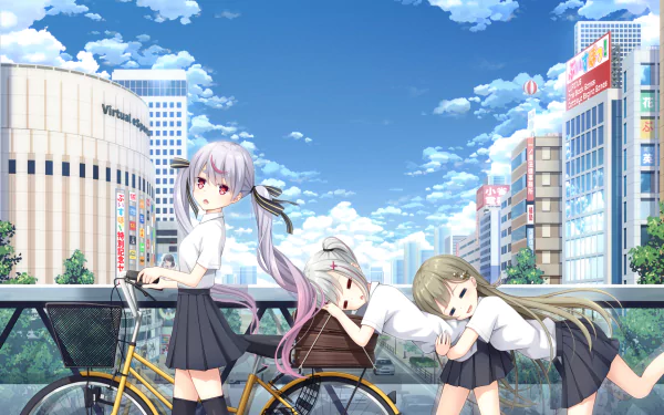 Cattleya Regina Games VSPO! Tosaki Mimi Hanabusa Lisa Asumi Sena Anime Virtual Youtuber HD Desktop Wallpaper | Background Image