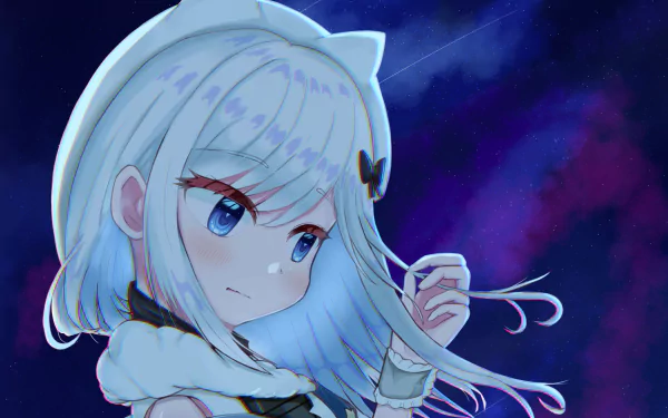 Lupinus Virtual Games VSPO! Kaga Sumire Anime Virtual Youtuber HD Desktop Wallpaper | Background Image