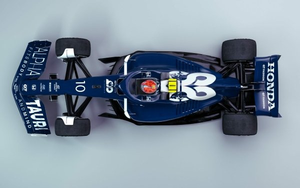 Sports F1 Race Car F1 2022 Scuderia AlphaTauri HD Wallpaper | Background Image