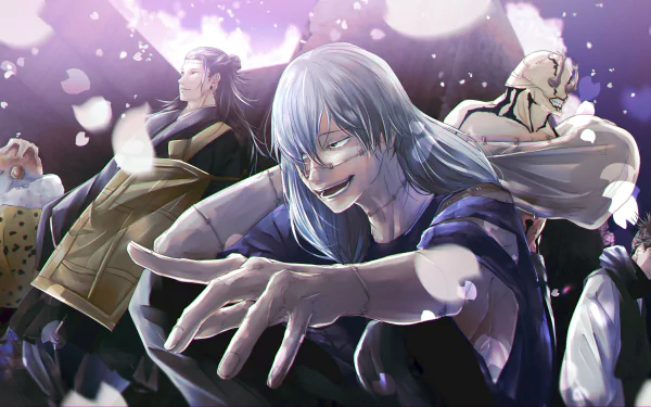 Jogo (Jujutsu Kaisen) Hanami (Jujutsu Kaisen) Suguru Geto Mahito (Jujutsu Kaisen) Anime Jujutsu Kaisen HD Desktop Wallpaper | Background Image