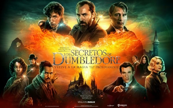 Movie Fantastic Beasts: The Secrets of Dumbledore Fantastic Beasts Jude Law Eddie Redmayne Newt Scamander Callum Turner Mads Mikkelsen HD Wallpaper | Background Image
