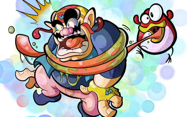 Wario video game WarioWare: Smooth Moves HD Desktop Wallpaper | Background Image