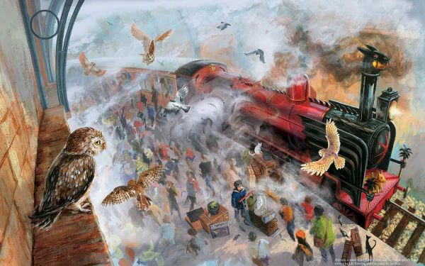  Platform 9 3/4 by Jim Kay