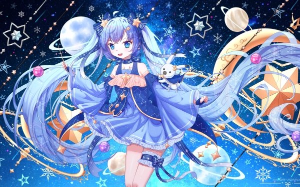 Anime Vocaloid Hatsune Miku Rabbit Yukine HD Wallpaper | Background Image