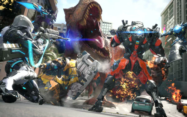 video game Exoprimal HD Desktop Wallpaper | Background Image