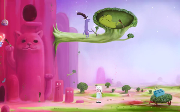 video game Catie In MeowmeowLand HD Desktop Wallpaper | Background Image