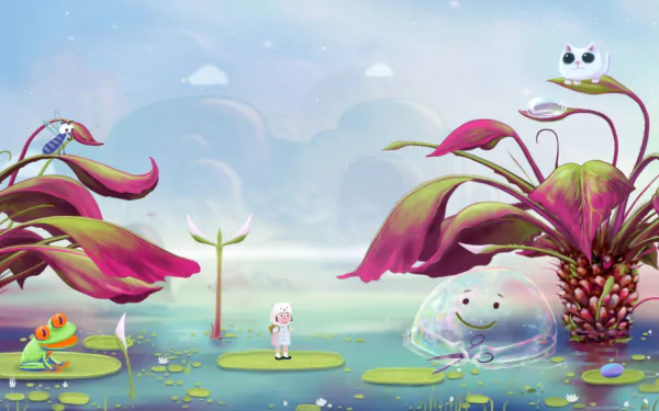 video game Catie In MeowmeowLand HD Desktop Wallpaper | Background Image