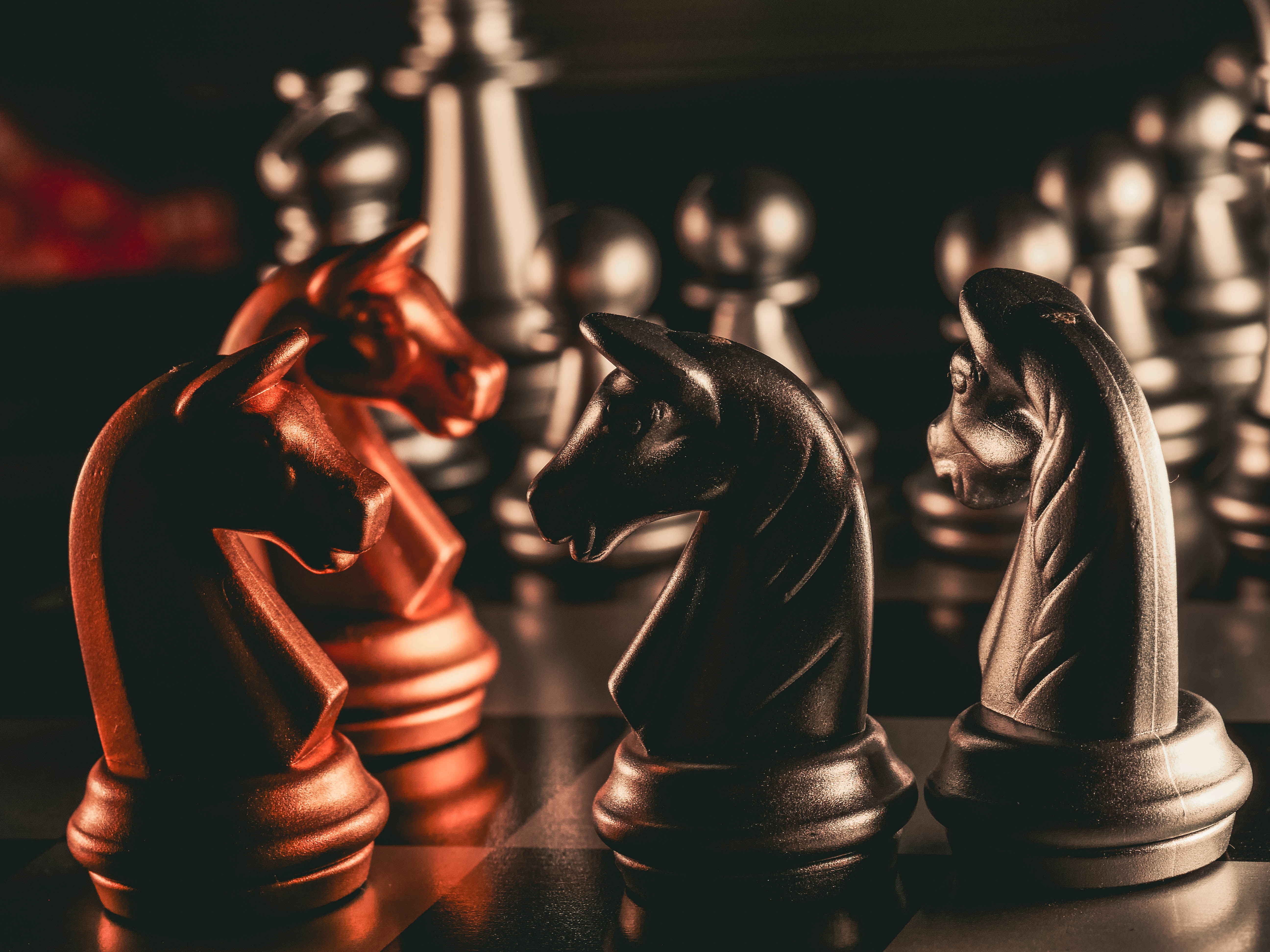 Man Made Chess 4k Ultra HD Wallpaper