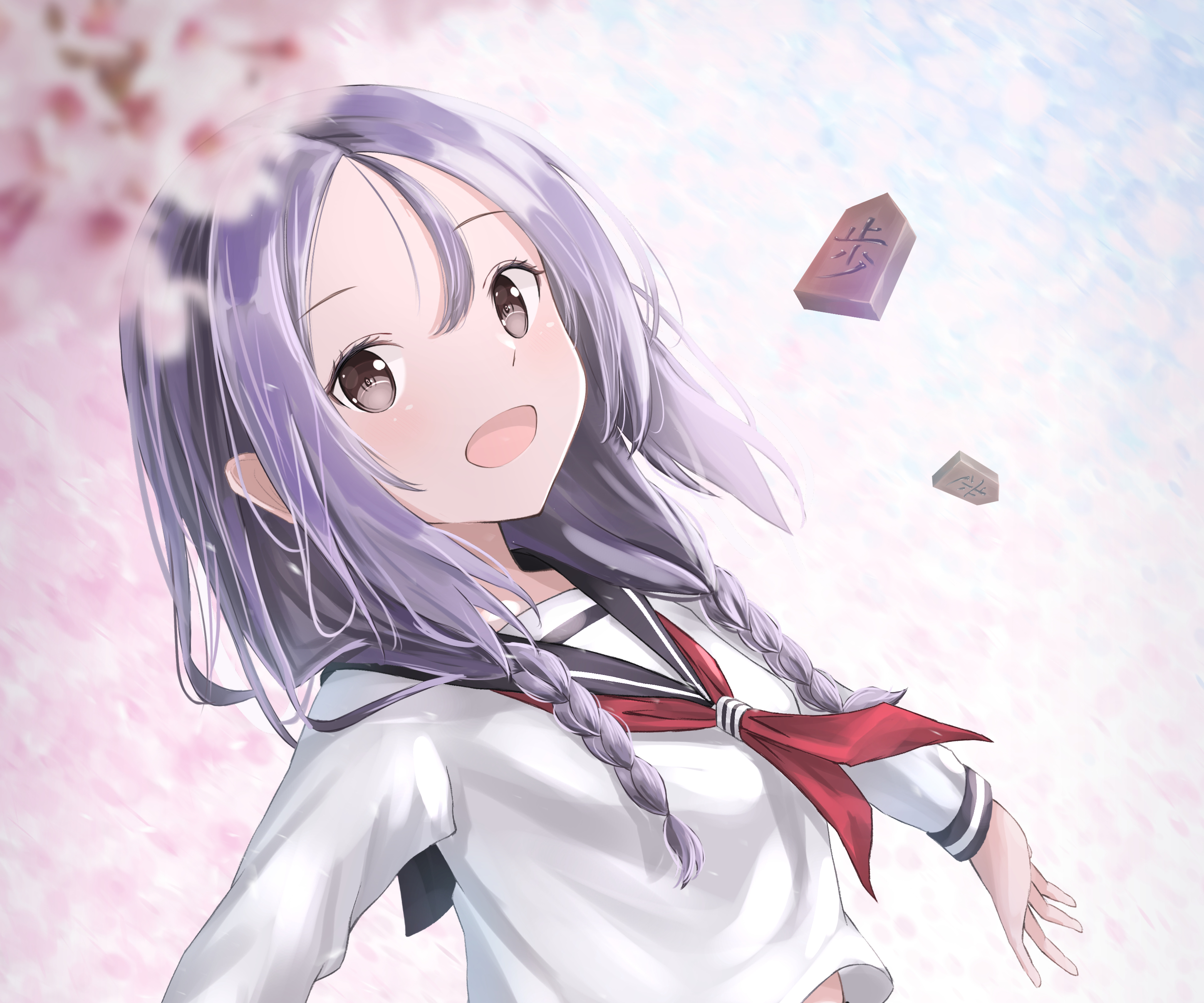 Anime Soredemo Ayumu wa Yosetekuru HD Wallpaper | Background Image