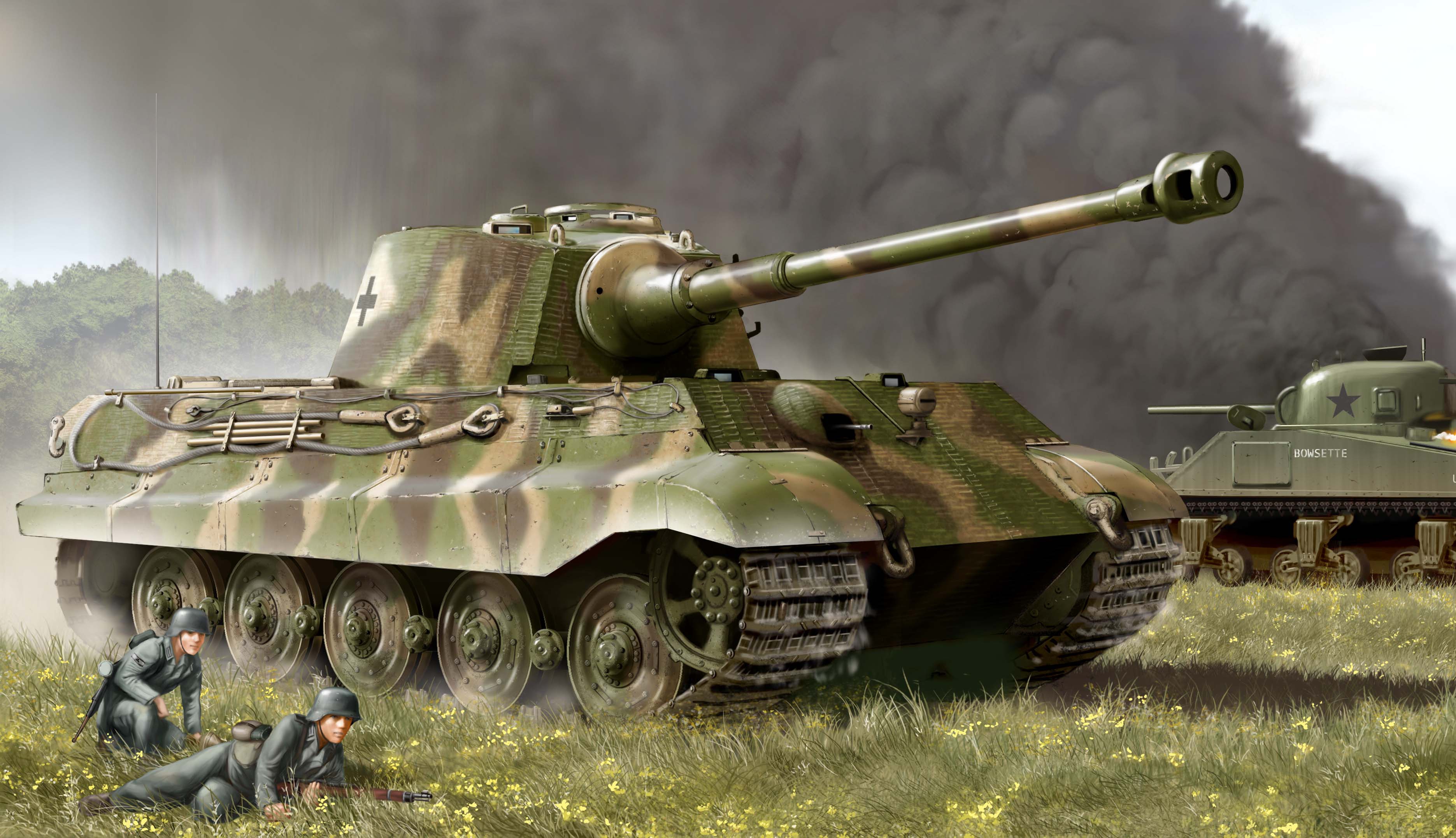 Military Tiger II HD Wallpaper