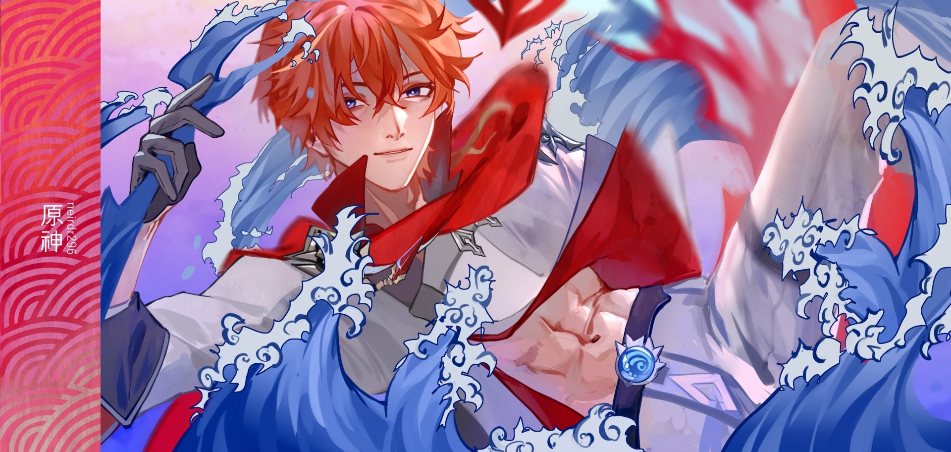 Download Tartaglia Childe (Genshin Impact) Video Game Genshin Impact HD Wallpaper by neirdr296