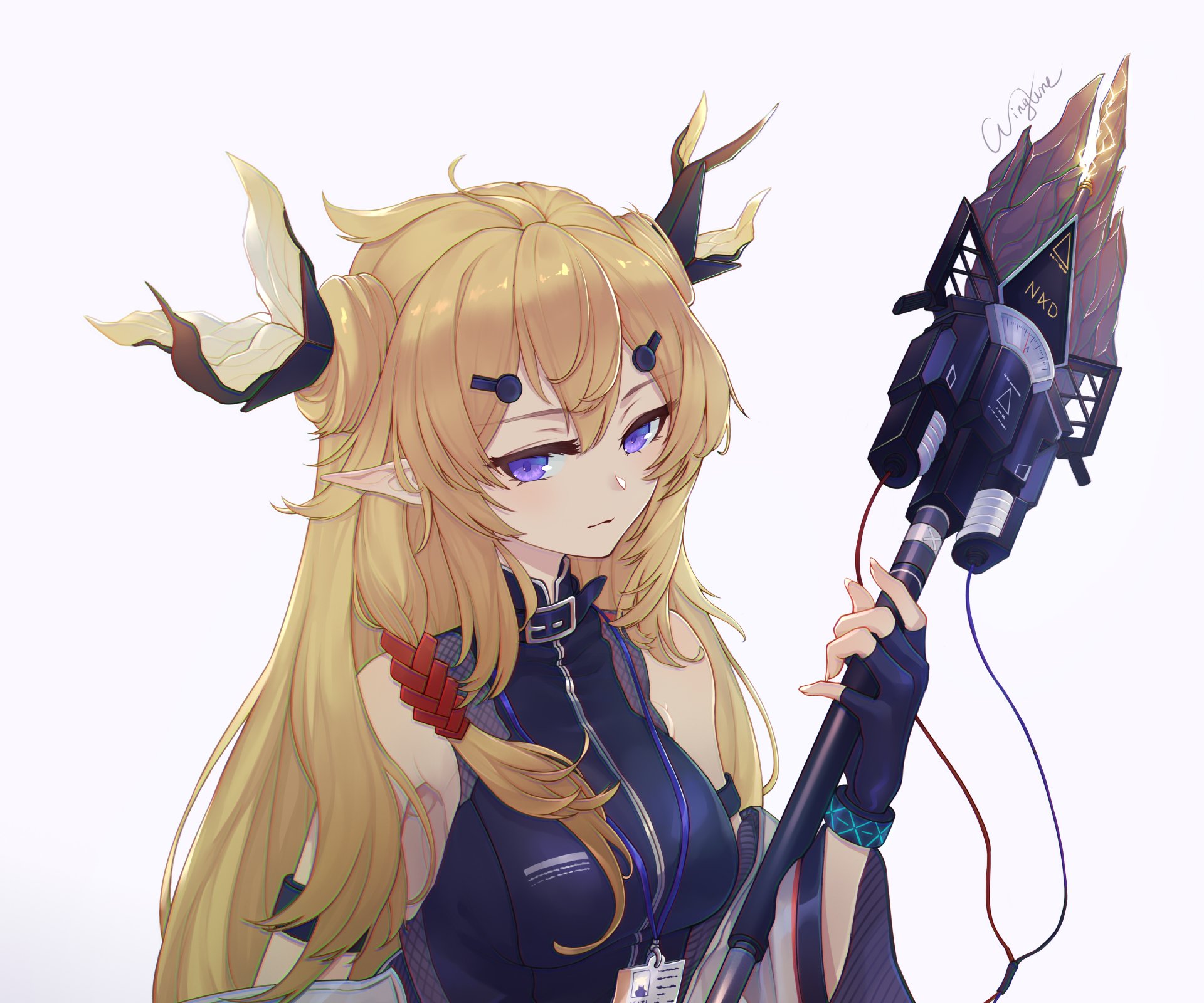 Download Leizi (Arknights) Video Game Arknights 4k Ultra HD Wallpaper