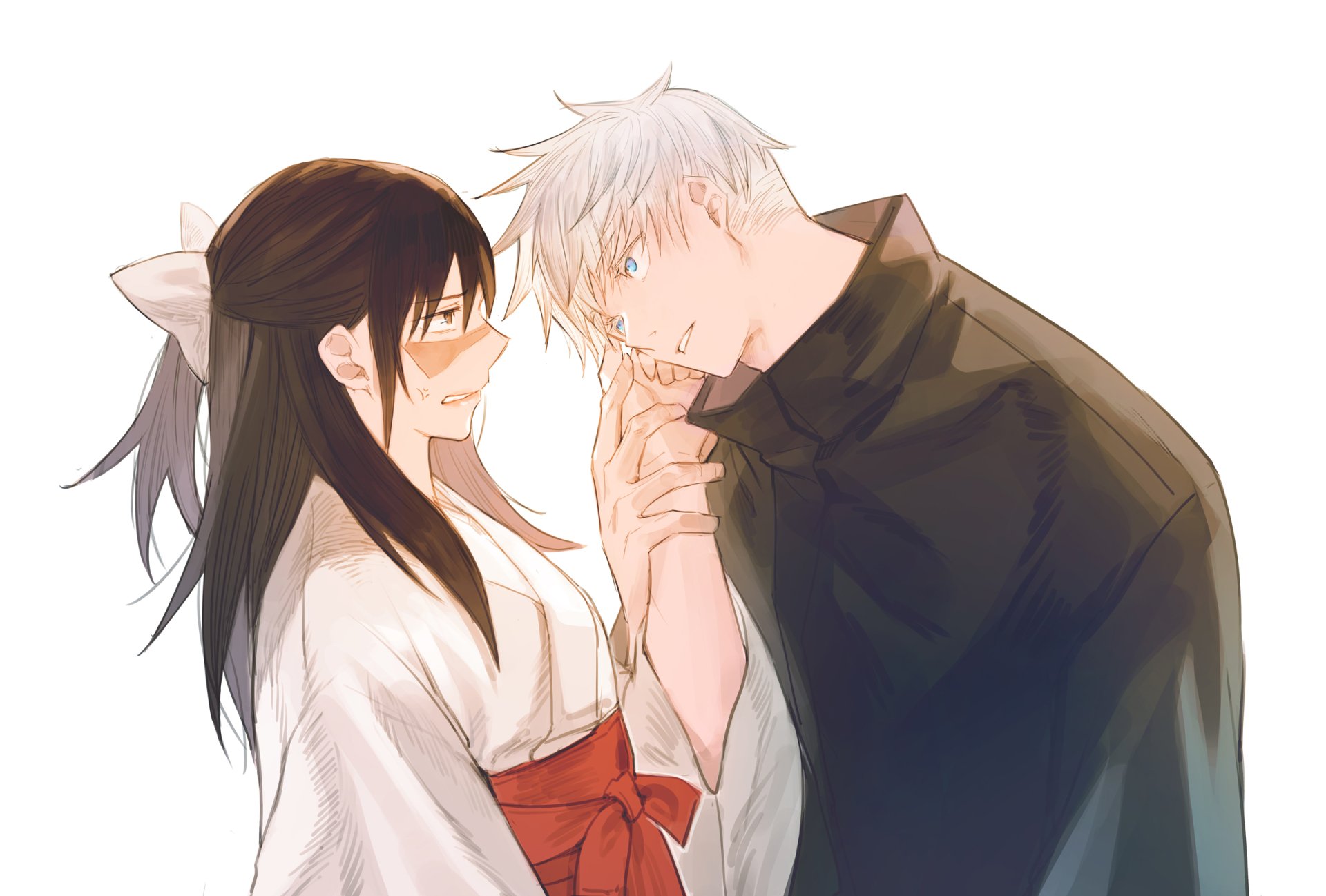 Download Utahime Iori Satoru Gojo Anime Jujutsu Kaisen HD Wallpaper by Allme