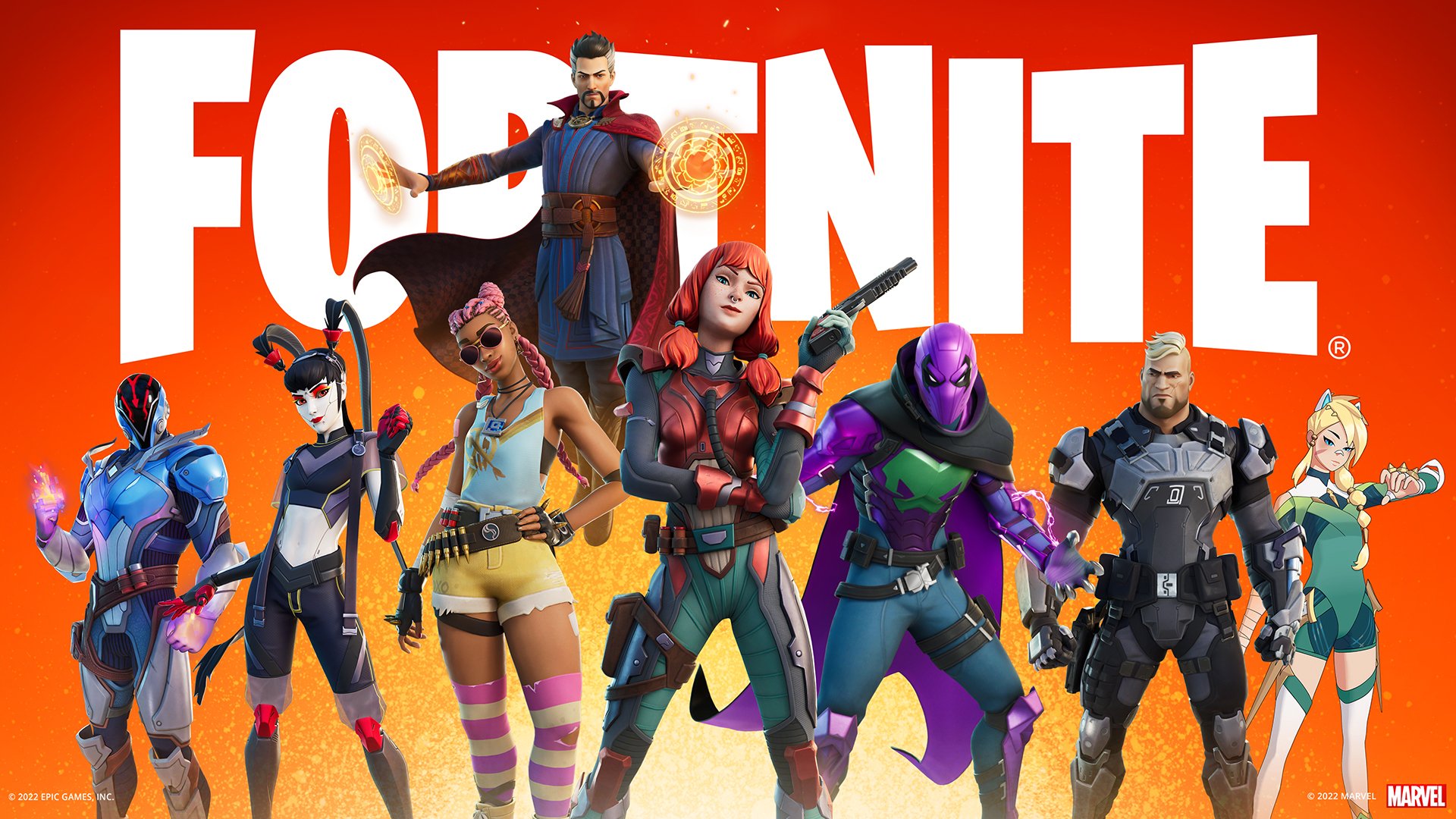 Download Video Game Fortnite HD Wallpaper