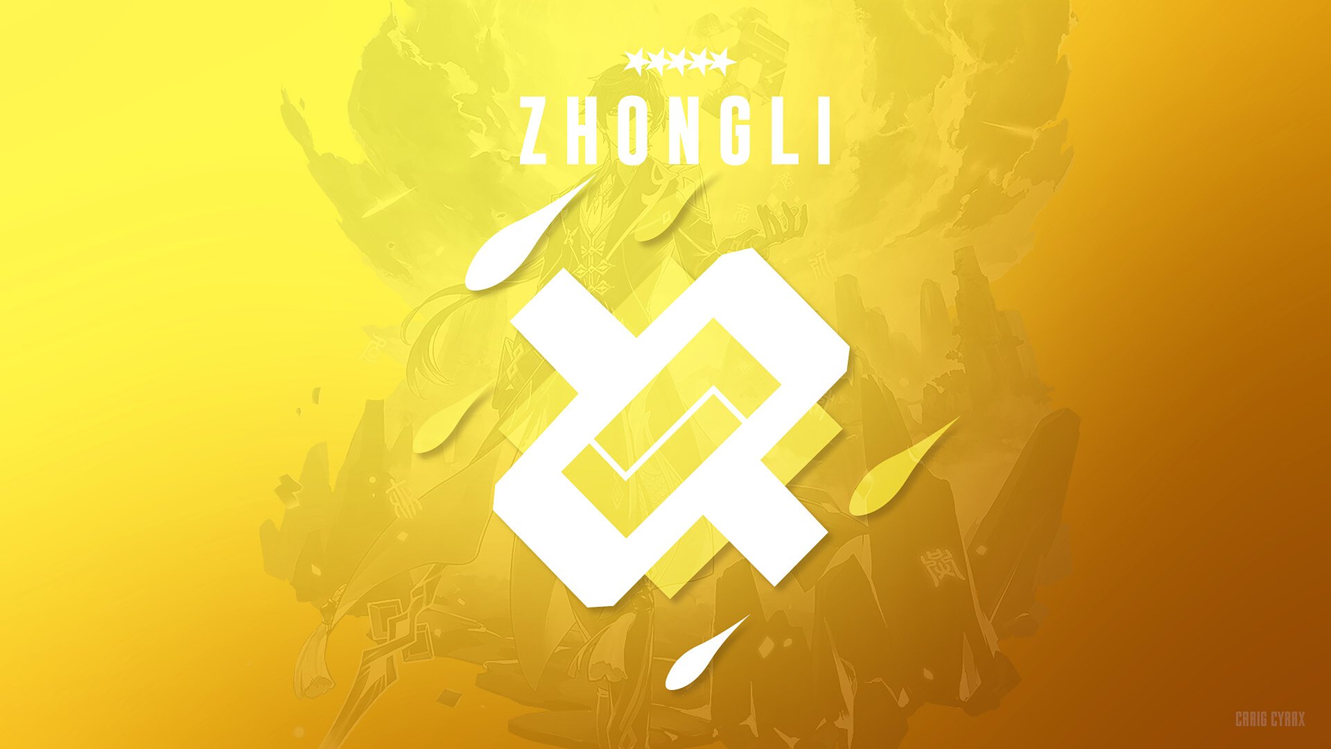 Zhongli (Genshin Impact) by Cyrax