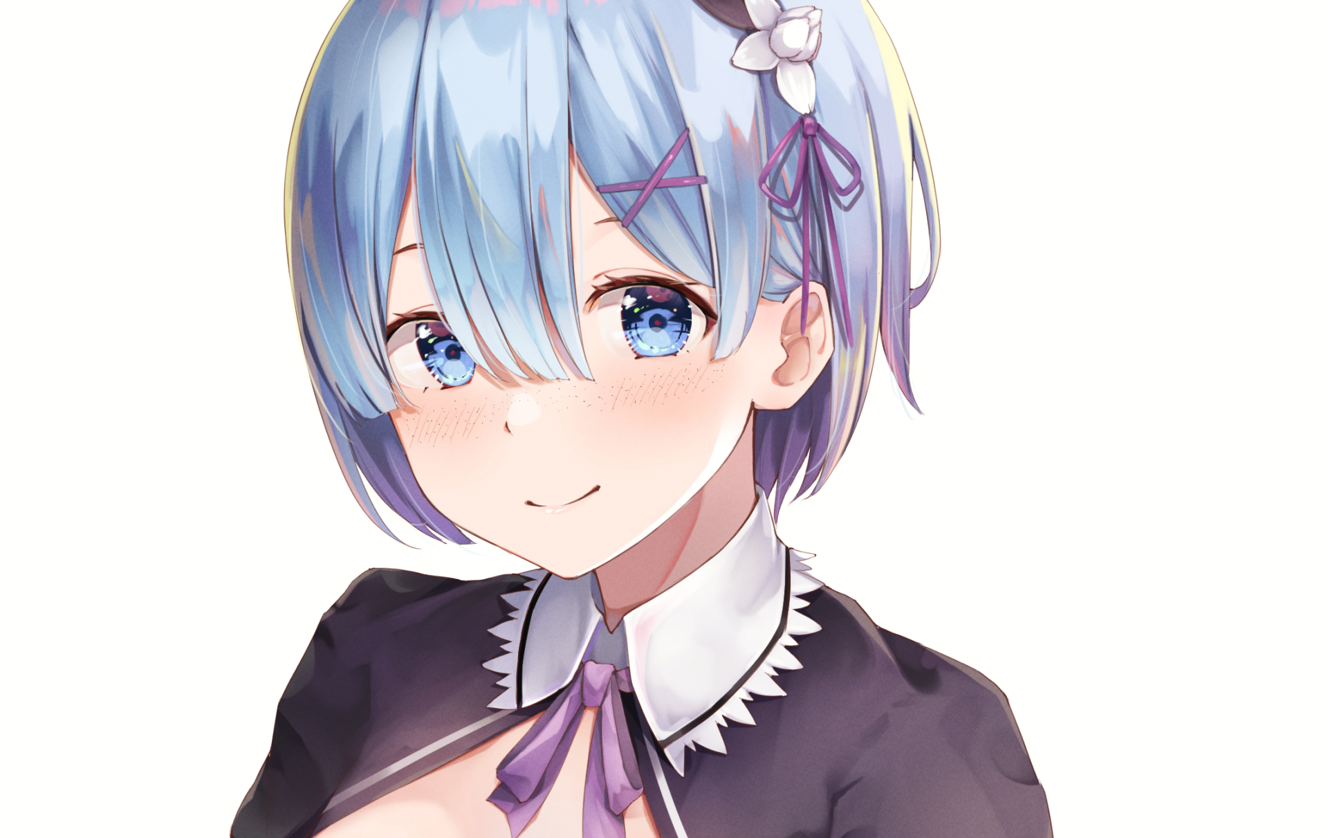 Download Rem (Re:ZERO) Anime Re:Zero - Starting Life In Another World HD Wallpaper by 夕涙ウユ