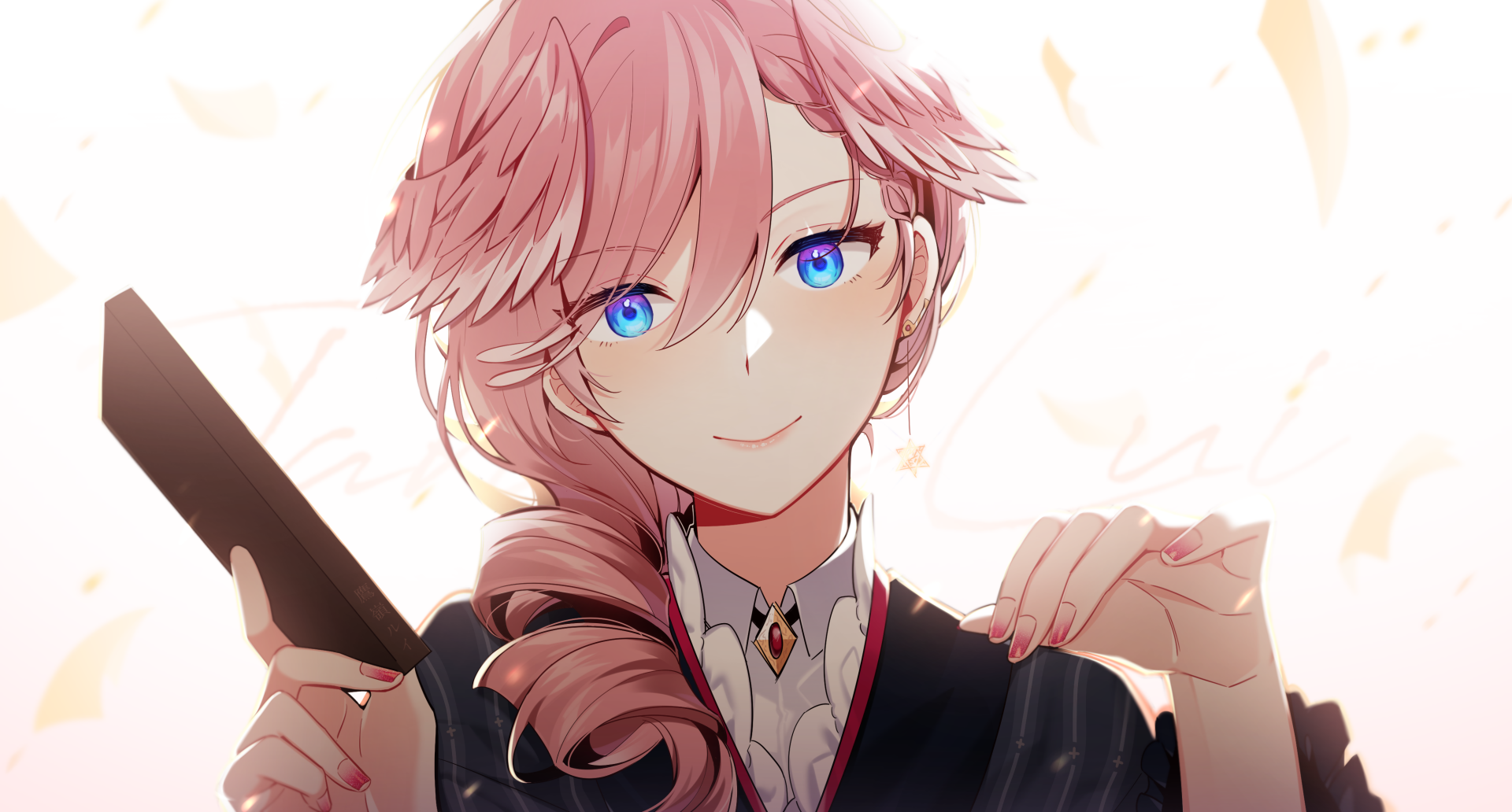 Download Hololive Takane Lui Anime Virtual Youtuber HD Wallpaper