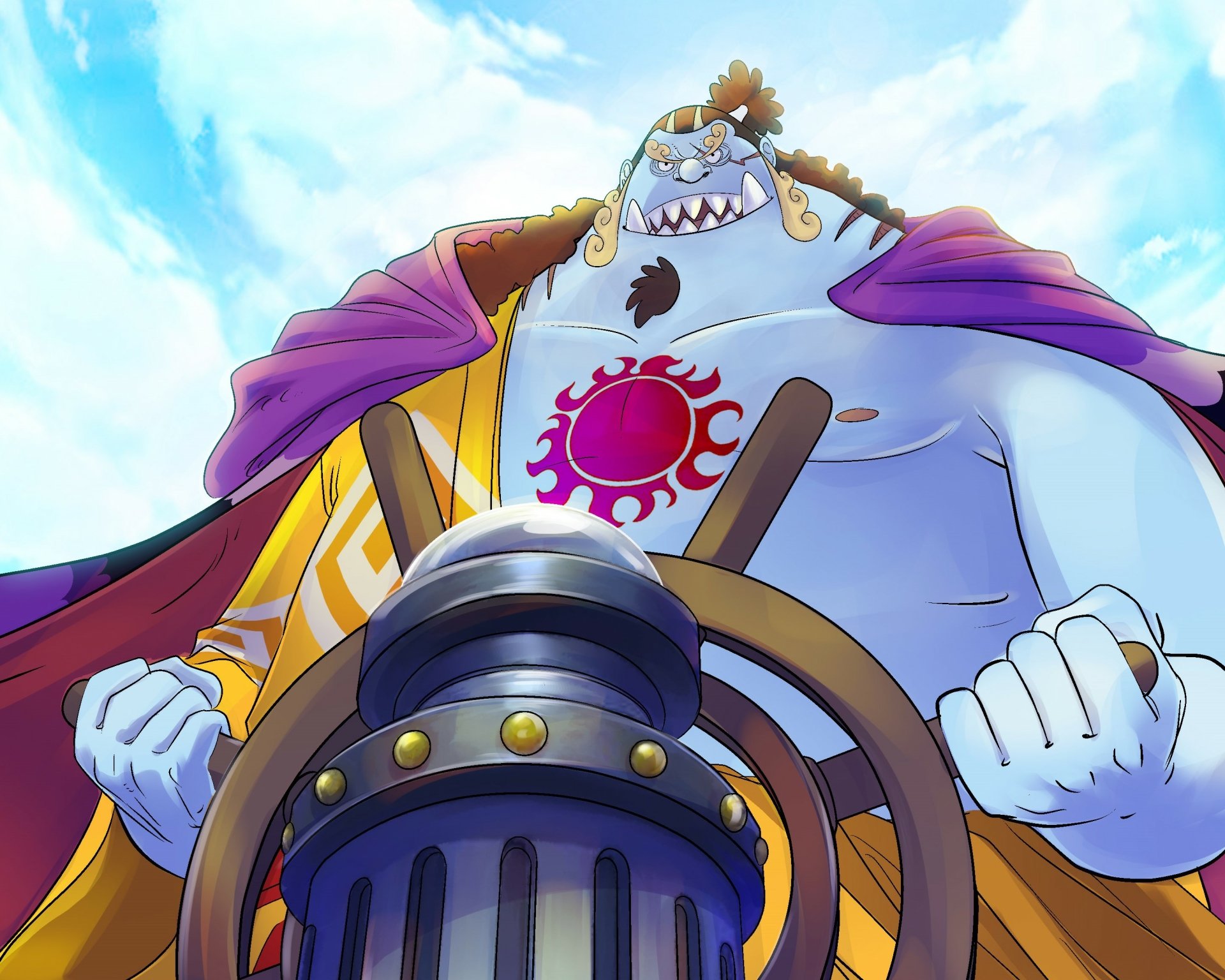 Download Jinbe (One Piece) Anime One Piece HD Wallpaper by KonnyBee