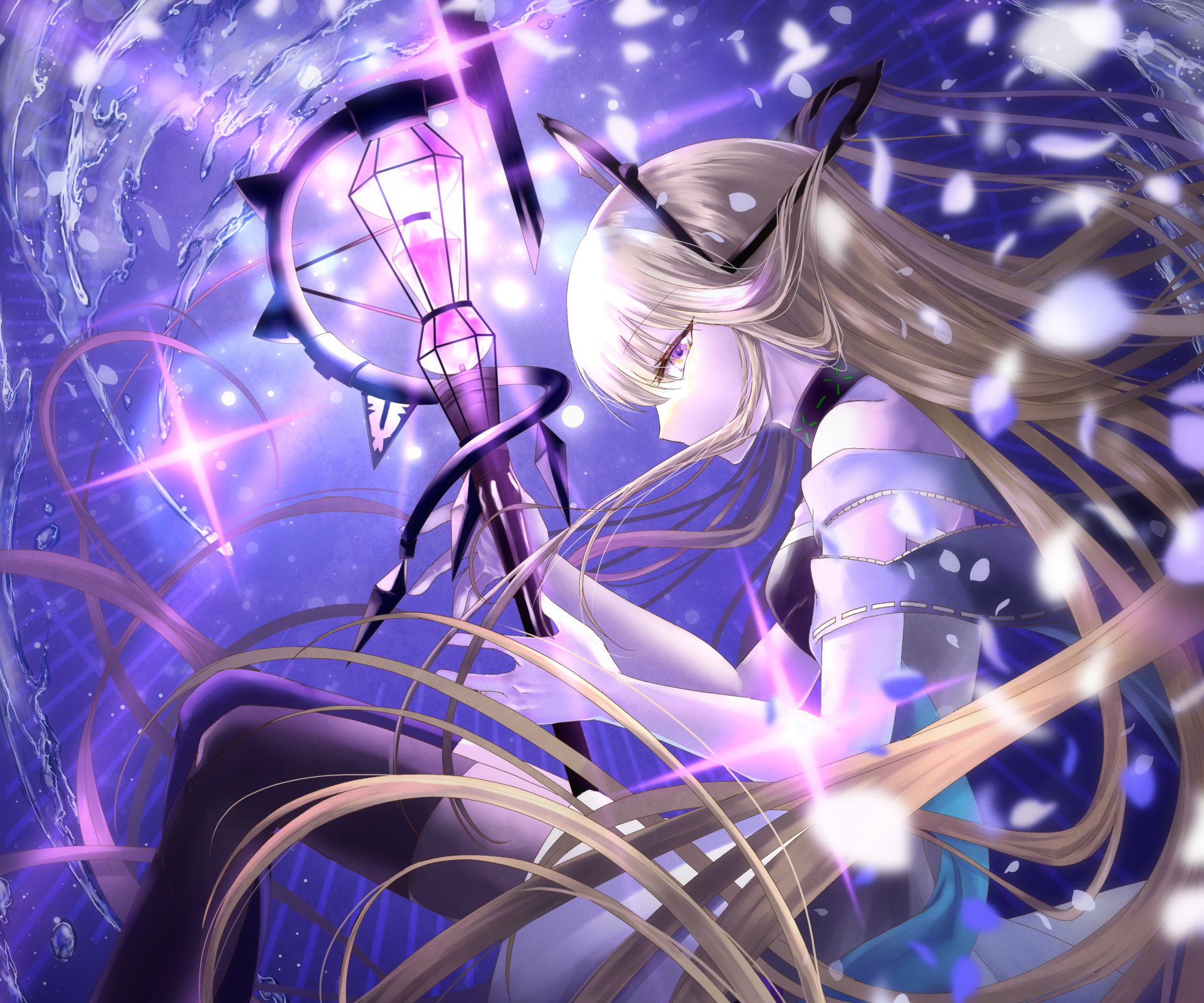 Download Indigo (Arknights) Arknights Video Game Genshin Impact HD Wallpaper