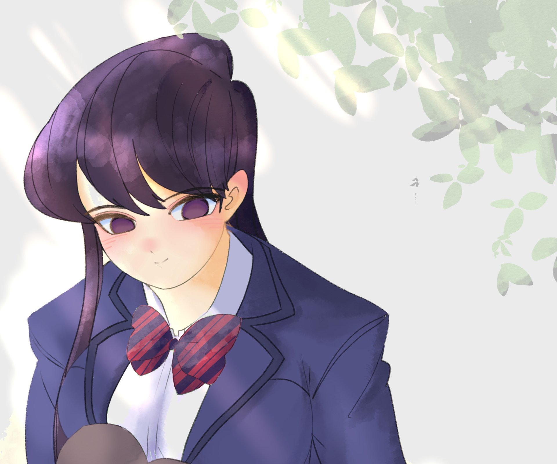 Download Komi Shouko Anime Komi Can't Communicate Hd Wallpaper By 野分