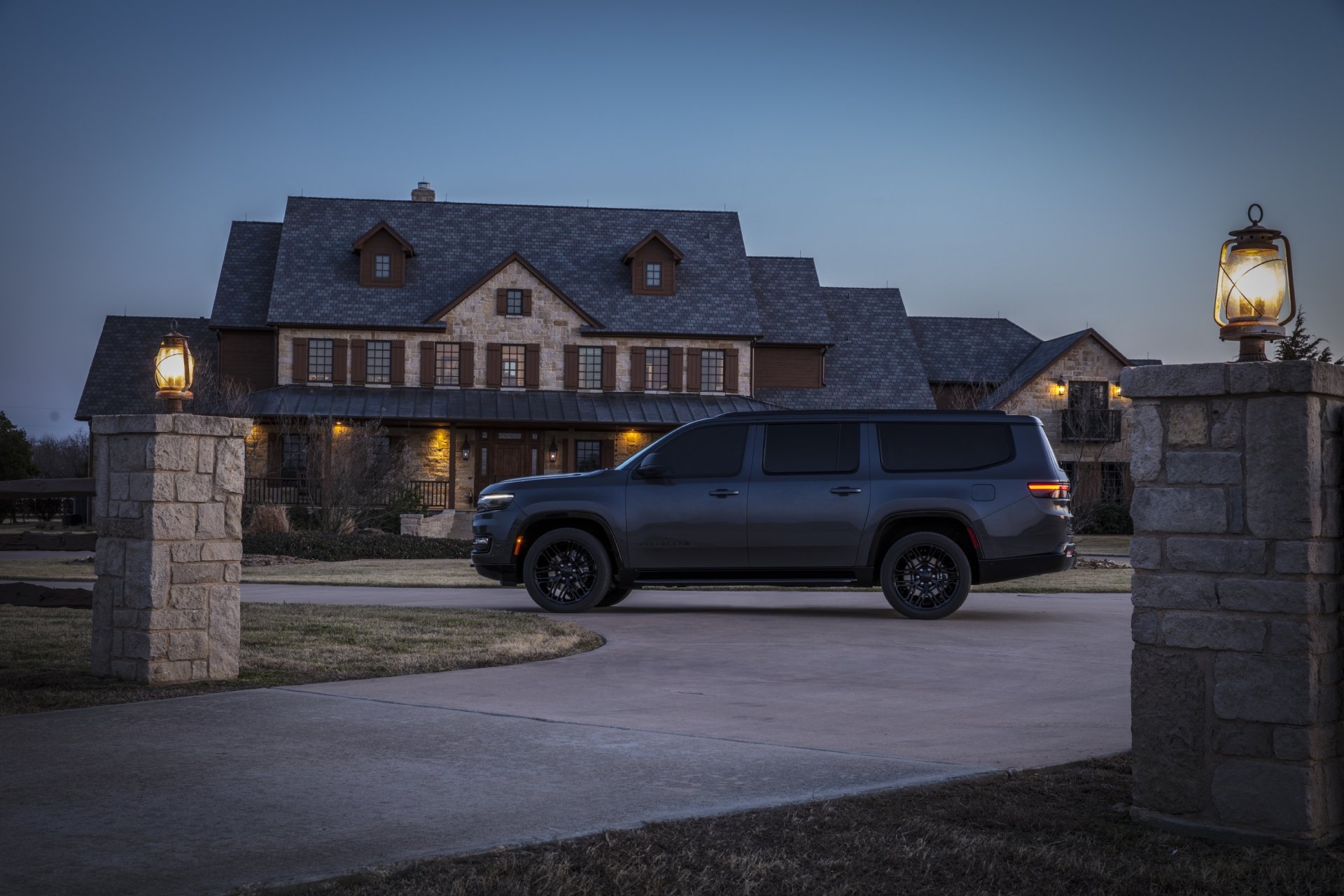 Download Vehicle Jeep Wagoneer HD Wallpaper