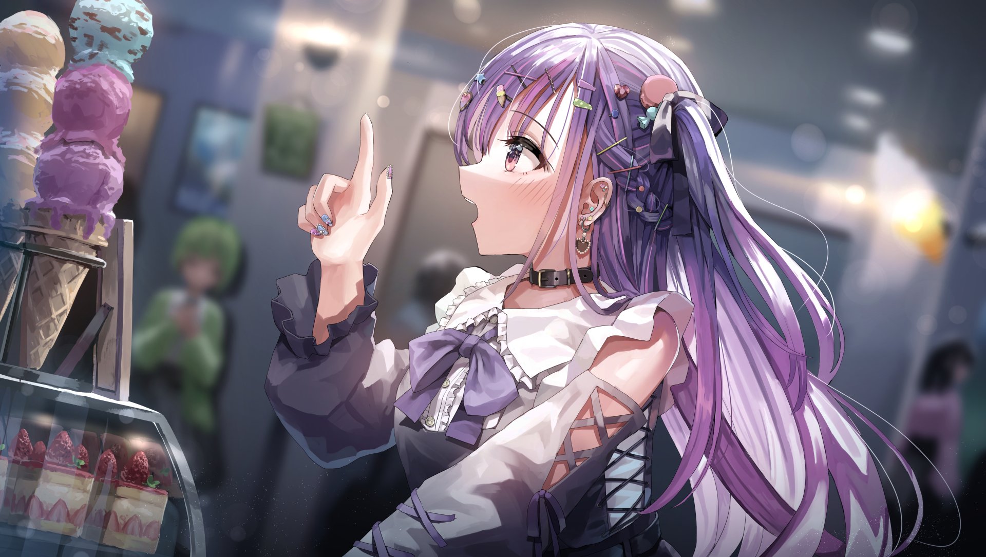 Anime Girl 4k Ultra HD Wallpaper